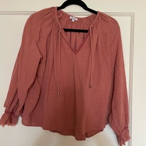 Splendid long sleeve blouse